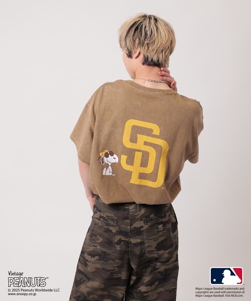 MLB×PEANUTSコラボ STADIUM BIG TEE（Tシャツ/カットソー