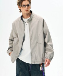 aimoha（アイモハ）の「カラーブロックスタンドカラージャケット（その他アウター）」