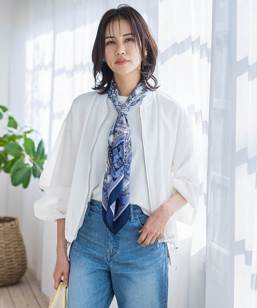 LAUTREAMONT（ロートレアモン）の「5分袖Tシャツライクニット≪手洗い可能≫（ニット/セーター・レディース・ピンク/グリーン/ホワイト/ブラック系その他/ライトブルー/ベージュ系その他・9号）」の7枚目の写真