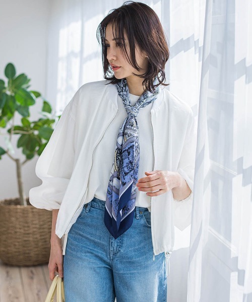 LAUTREAMONT（ロートレアモン）の「5分袖Tシャツライクニット≪手洗い可能≫（ニット/セーター・レディース・ピンク/グリーン/ホワイト/ブラック系その他/ライトブルー/ベージュ系その他・9号）」の13枚目の写真