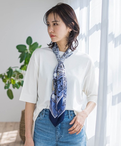 LAUTREAMONT（ロートレアモン）の「5分袖Tシャツライクニット≪手洗い可能≫（ニット/セーター・レディース・ピンク/グリーン/ホワイト/ブラック系その他/ライトブルー/ベージュ系その他・9号）」の15枚目の写真