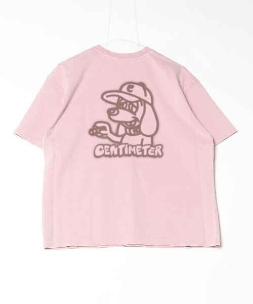 centimeter(センチメーター)の「BLUR RULER TEE(Tシャツ/カットソー・メンズ・ピンク/杢グレー/スミクロ・MEDIUM/LARGE/X-LARGE)」の18枚目の写真