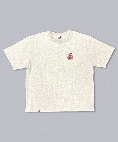 centimeter(センチメーター)の「BLUR RULER TEE(Tシャツ/カットソー・メンズ・ピンク/杢グレー/スミクロ・MEDIUM/LARGE/X-LARGE)」の6枚目の写真