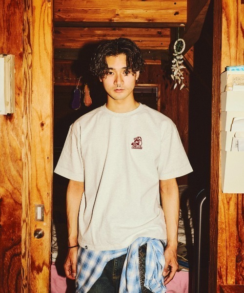 centimeter(センチメーター)の「BLUR RULER TEE(Tシャツ/カットソー・メンズ・ピンク/杢グレー/スミクロ・MEDIUM/LARGE/X-LARGE)」の10枚目の写真