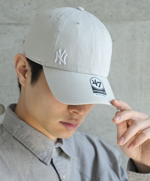'47（フォーティーセブン）の「【'47】Suspense '47 CLEAN UP SIDELOGO ('47 クリーンナップ サスペンス) / 10カラー（キャップ・メンズ・レッド系その他/ブルー系その他/ホワイト/パープル/ネイビー/カーキ/ブラック系その他/グレー/ブルー/ブラック・F）」の4枚目の写真