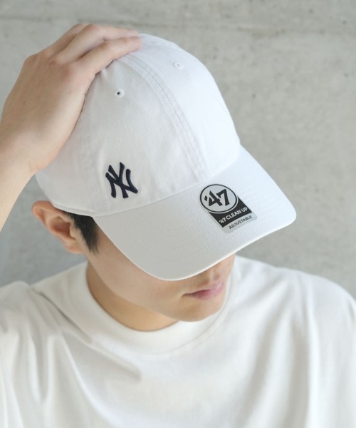 '47（フォーティーセブン）の「【'47】Suspense '47 CLEAN UP SIDELOGO ('47 クリーンナップ サスペンス) / 10カラー（キャップ・メンズ・レッド系その他/ブルー系その他/ホワイト/パープル/ネイビー/カーキ/ブラック系その他/グレー/ブルー/ブラック・F）」の15枚目の写真