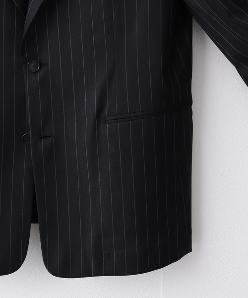 EDIFICE（エディフィス）の「E. SC-2B ジャケット SILK MIX（テーラードジャケット・メンズ・ブラック系その他・SMALL/MEDIUM/LARGE）」の5枚目の写真