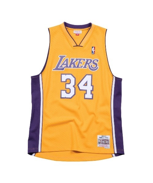 MITCHELL & NESS SwingmanJersey LAL-#34 S O'Neal (ミッチェル
