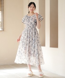 ASTORIA ODIER | オパール花柄ワンピース(ワンピース)