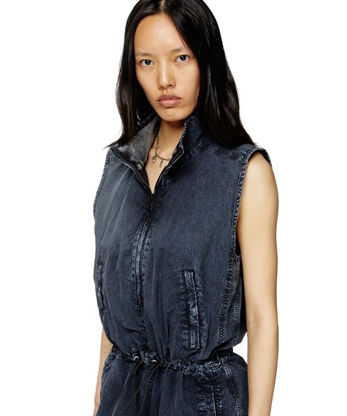 国内直営【DIESEL】J-ANNET ジャンプスーツ 送料込 ウィメンズ ジャンプスーツ J-ANNET（つなぎ/オールインワン