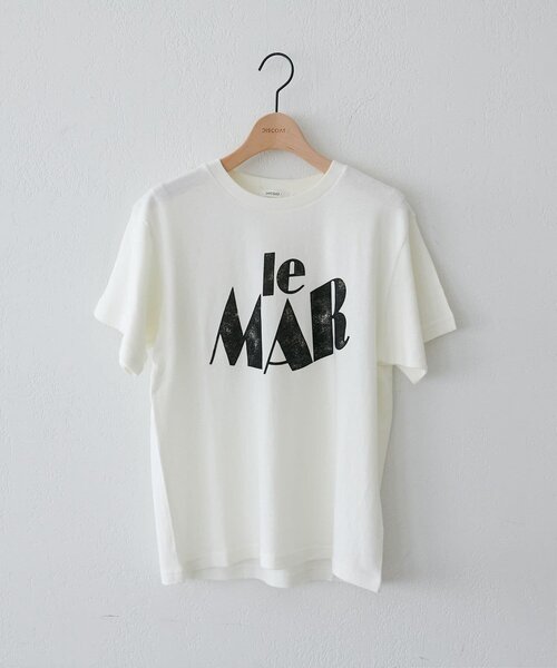 DISCOAT（ディスコート）の「【新色追加・ユニセックス】ヴィンテージライクグラフィックTシャツ（Tシャツ/カットソー・レディース・ライトグレー/オフホワイト/サックスブルー/イエロー/チャコールグレー/ブラウン・SMALL/MEDIUM）」の22枚目の写真