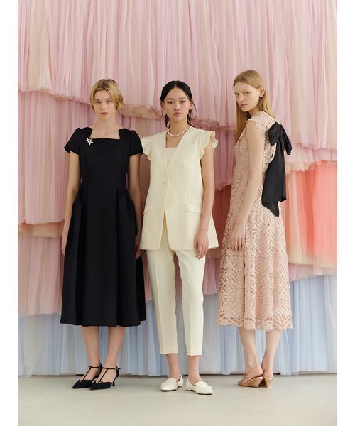 CELFORD（セルフォード）の「バックシャンレースドレス（ドレス