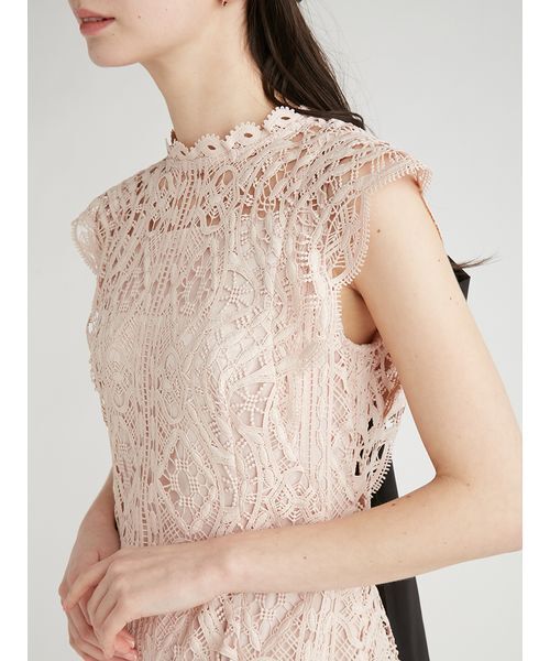 CELFORD（セルフォード）の「バックシャンレースドレス（ドレス・レディース・ピンクベージュ・32/36/38）」の16枚目の写真