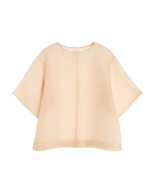 ELENDEEK（エレンディーク）の「シアーTブラウス（シャツ/ブラウス・レディース・ブラック/ネイビー/ベージュ・FREE）」の21枚目の写真