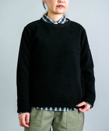 OMNIGOD（オムニゴッド）の「[OMNIGOD womens / オムニゴッド] リサイクルウールパイル クルーネックセーター（ニット/セーター）」