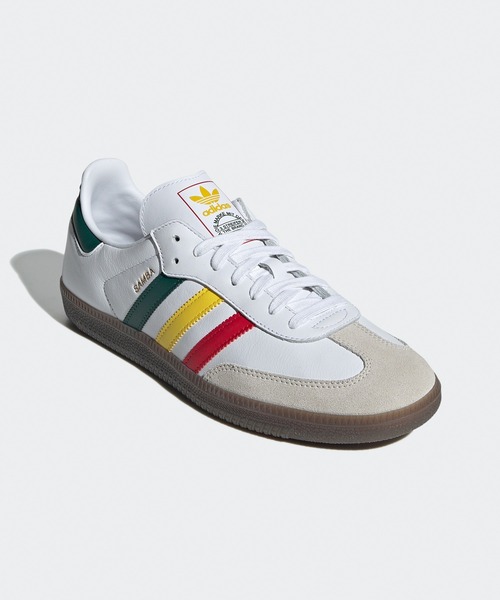 男女兼用【adidas】Samba OG ニット クロシェ ロゴ スニーカー ADIDAS/アディダス】SAMBA OG（スニーカー）｜adidas