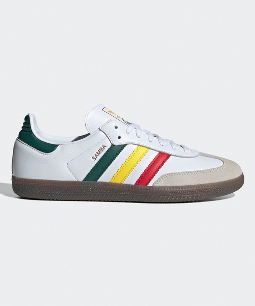 adidas/アディダス SAMBA OG ラスタカラーデザイン スニーカー