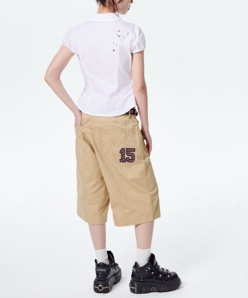 runningHIGH(ランニングハイ)の「【runningHIGH】TATOO PRINTED SHIRTS(シャツ/ブラウス・レディース・ホワイト/ライトブルー・ONE SIZE)」の4枚目の写真