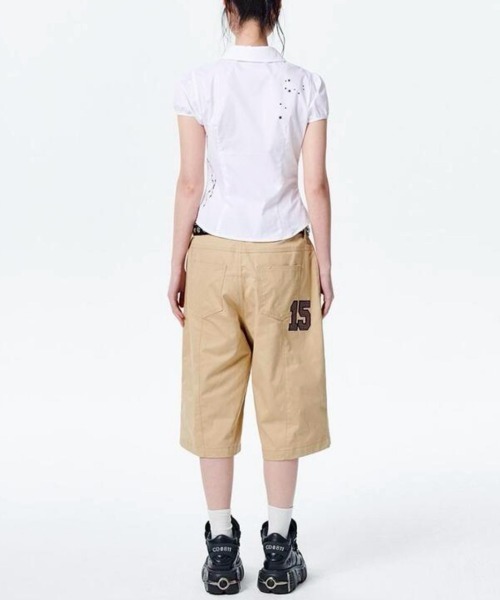 ブラウス シャツ 「runningHIGH」TATOO PRINTED SHIRTS レディース runningHIGH ブラウス シャツ 「runningHIGH」TATOO PRINTED