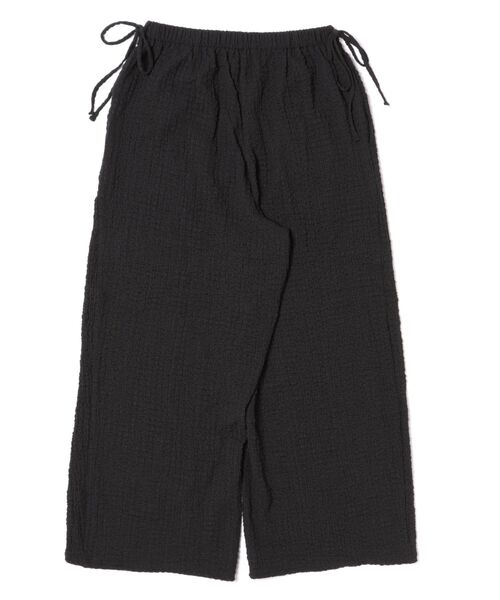 coca（coca）（コカ）の「クロスシャーリングサイドリボンパンツ シワ防止/吸水速乾（その他パンツ・レディース・ワイン/ブラック・S/L/M）」の10枚目の写真