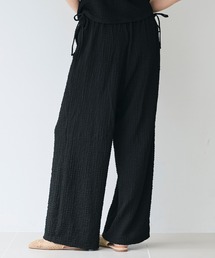 coca（coca） | クロスシャーリングサイドリボンパンツ シワ防止/吸水速乾(その他パンツ)