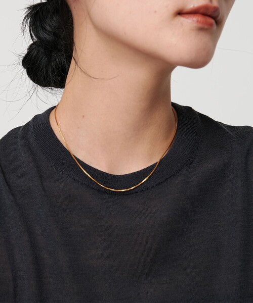 by Preek(バイプリーク)の「<by Preek>ベネ スネークチェーン ネックレス(ネックレス・レディース・ゴールド/シルバー・FREE)」の3枚目の写真