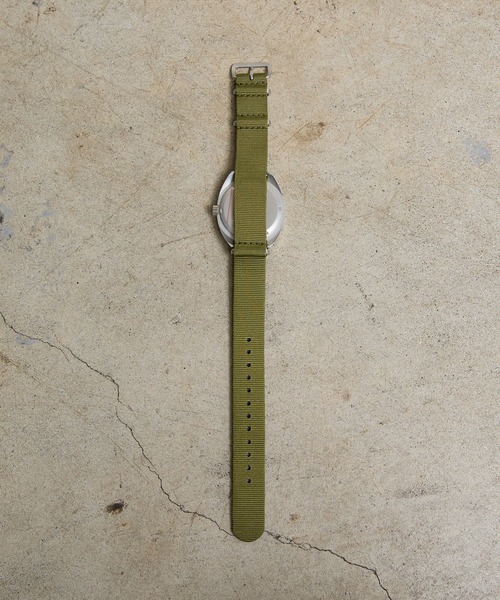 COMMON WARE(コモンウェアー)の「Naval military watch Mil.-02 Royal Air Force type ナイロンベルト(アナログ腕時計・レディース・ブラック/グレー/カーキ・FREE)」の18枚目の写真