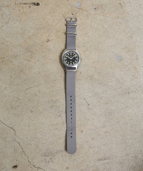 COMMON WARE(コモンウェアー)の「Naval military watch Mil.-02 Royal Air Force type ナイロンベルト(アナログ腕時計・レディース・ブラック/グレー/カーキ・FREE)」の21枚目の写真