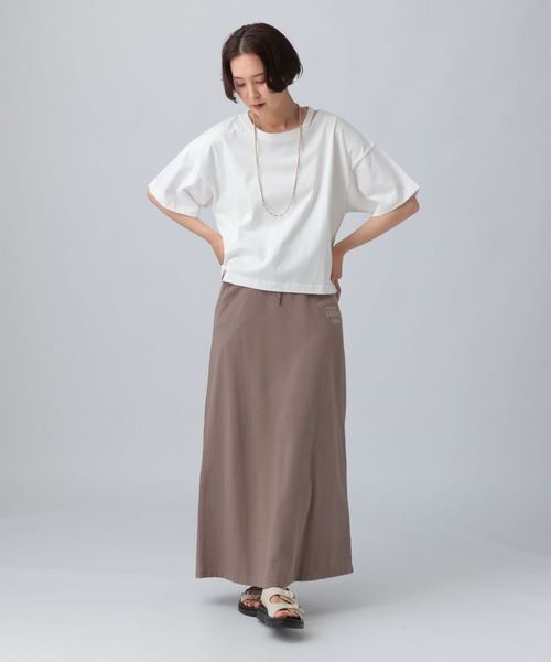 LEPSIM(レプシィム)の「カットアウトダメージT 492799(Tシャツ/カットソー・レディース・チャコールグレー/ブルー/アイボリー・FREE)」の9枚目の写真