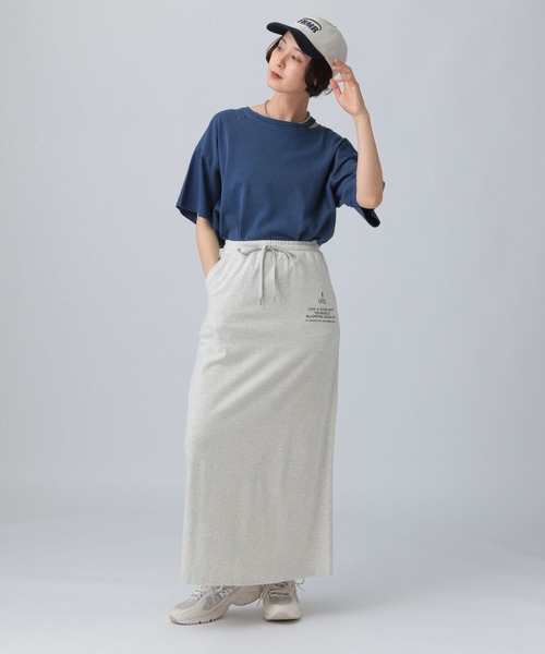LEPSIM(レプシィム)の「カットアウトダメージT 492799(Tシャツ/カットソー・レディース・チャコールグレー/ブルー/アイボリー・FREE)」の19枚目の写真