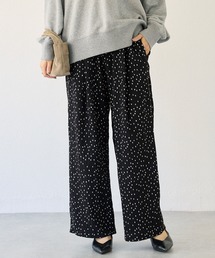 LAVEANGE | 【洗える】ドットイージーパンツ(その他パンツ)
