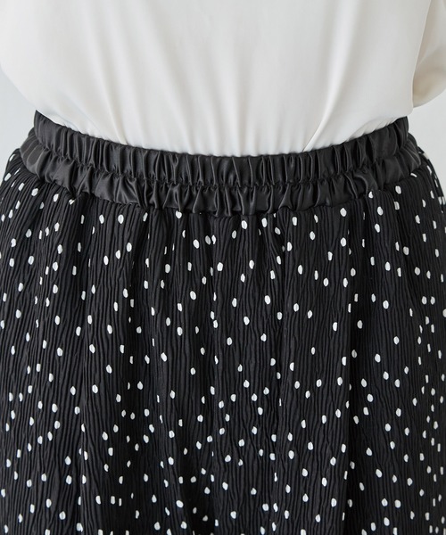 LAVEANGE(ラビアンジェ)の「【洗える】ドットイージーパンツ(その他パンツ・レディース・ブラック・M/5L/4L/3L/LL)」の11枚目の写真