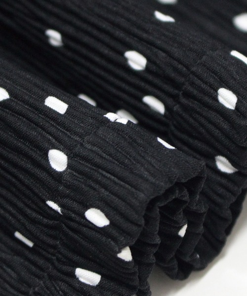 LAVEANGE(ラビアンジェ)の「【洗える】ドットイージーパンツ(その他パンツ・レディース・ブラック・M/5L/4L/3L/LL)」の14枚目の写真