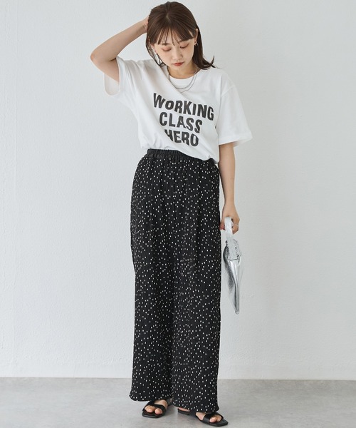 ドットイージーパンツ FREAK'S STORE/＜新色追加＞スクエアドット イージーパンツ
