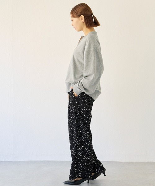 LAVEANGE(ラビアンジェ)の「【洗える】ドットイージーパンツ(その他パンツ・レディース・ブラック・M/5L/4L/3L/LL)」の18枚目の写真