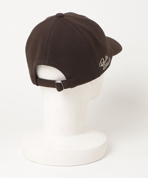 DOUBLE STANDARD CLOTHING（ダブルスタンダードクロージング）の「NYCロゴワッペン ベースボールキャップ（キャップ・レディース・ブラウン・FREE）」の4枚目の写真
