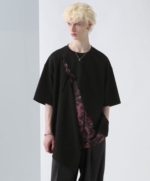 HARE（ハレ）の「【YUMA TAKAHASHI×HARE】カサネムスビカット(HARE)（Tシャツ/カットソー・メンズ・グレー系その他/ブラック系その他・FREE）」の21枚目の写真