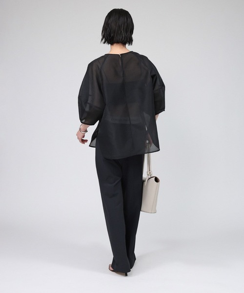 PROTAGONISTA(プロタゴニスタ)の「【PROTAGONISTA】リラックスパンツ(その他パンツ・レディース・ブラック/ブラウン・フリー)」の17枚目の写真
