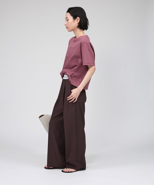 PROTAGONISTA(プロタゴニスタ)の「【PROTAGONISTA】リラックスパンツ(その他パンツ・レディース・ブラック/ブラウン・フリー)」の6枚目の写真