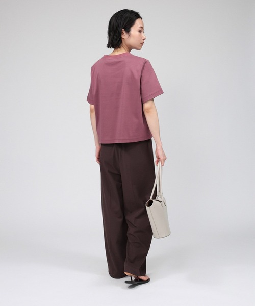 PROTAGONISTA(プロタゴニスタ)の「【PROTAGONISTA】リラックスパンツ(その他パンツ・レディース・ブラック/ブラウン・フリー)」の7枚目の写真