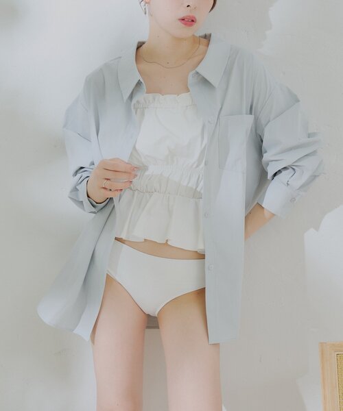 水着・ラッシュガード Shell Button Tassel Poncho White Shell Button Tassel Poncho White 水着・ラッシュガード - 水着
