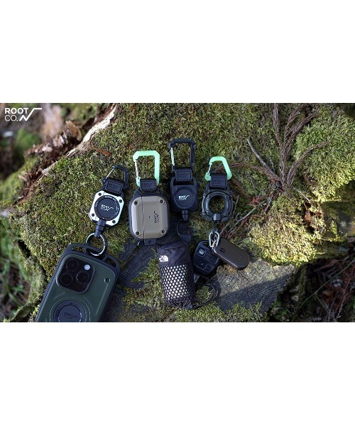 ROOT CO.（ルート）の「ROOT CO. GRAVITY CARABINER LOOP ナイロンベルト 付き カラビナ (グロー/レギュラー)（キーホルダー・メンズ・その他1・REGULAR）」の7枚目の写真