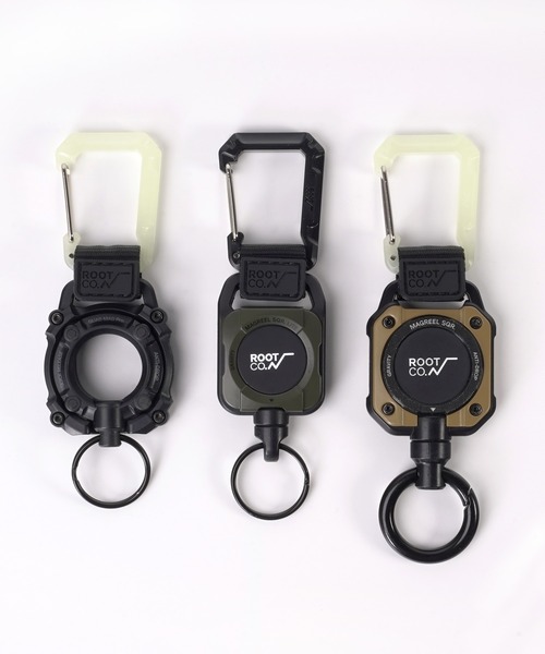 ROOT CO.（ルート）の「ROOT CO. GRAVITY CARABINER LOOP ナイロンベルト 付き カラビナ (グロー/レギュラー)（キーホルダー・メンズ・その他1・REGULAR）」の9枚目の写真