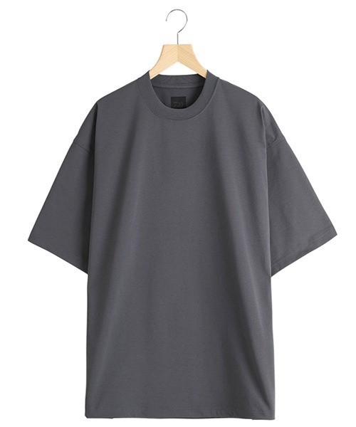 DAIWA PIER39（ダイワピア39）の「DAIWA PIER39 / ダイワ ピアサーティナイン：TECH DRAWSTRING S/S TEE：BE-41025[PIE]（Tシャツ/カットソー・メンズ・ホワイト/ライトカーキ/ベージュ/チャコールグレー/ブラック・M/L/XL/S）」の4枚目の写真