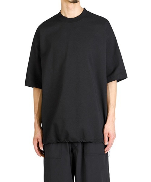 DAIWA PIER39（ダイワピア39）の「DAIWA PIER39 / ダイワ ピアサーティナイン：TECH DRAWSTRING S/S TEE：BE-41025[PIE]（Tシャツ/カットソー・メンズ・ホワイト/ライトカーキ/ベージュ/チャコールグレー/ブラック・M/L/XL/S）」の15枚目の写真