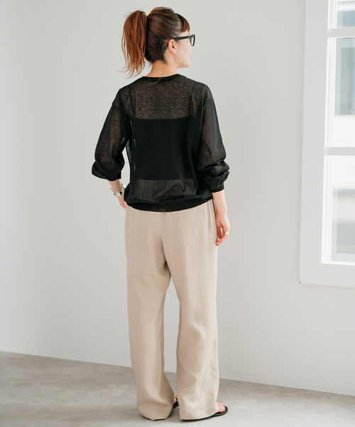 Spick & Span（スピックアンドスパン）の「2WAYシアークルーネック