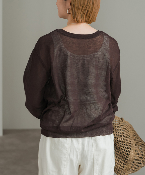 Spick & Span（スピックアンドスパン）の「2WAYシアークルーネック