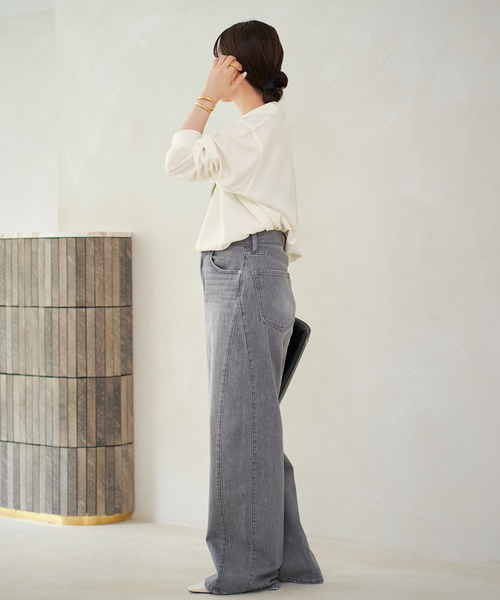 Sway Back Tuck シャツ（シャツ/ブラウス）｜Plage（プラージュ）の