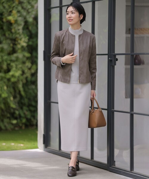 J.PRESS（ジェイプレス）の「houndstooth スクエア スカーフ（バンダナ/スカーフ・レディース・ブラウン系5/ネイビー系5・F）」の14枚目の写真