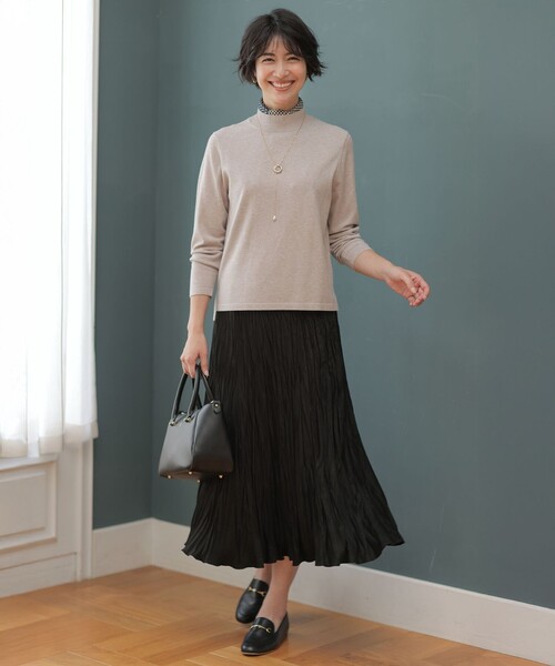 J.PRESS（ジェイプレス）の「houndstooth スクエア スカーフ（バンダナ/スカーフ・レディース・ブラウン系5/ネイビー系5・F）」の21枚目の写真